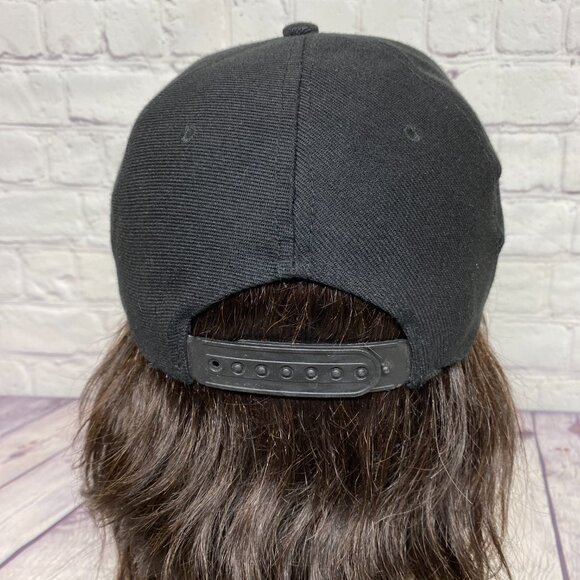 Brooklyn Nets Snapback Hat Cap Black Miller Genuine Draft Beer NBA Basketball - Picture 3 of 8